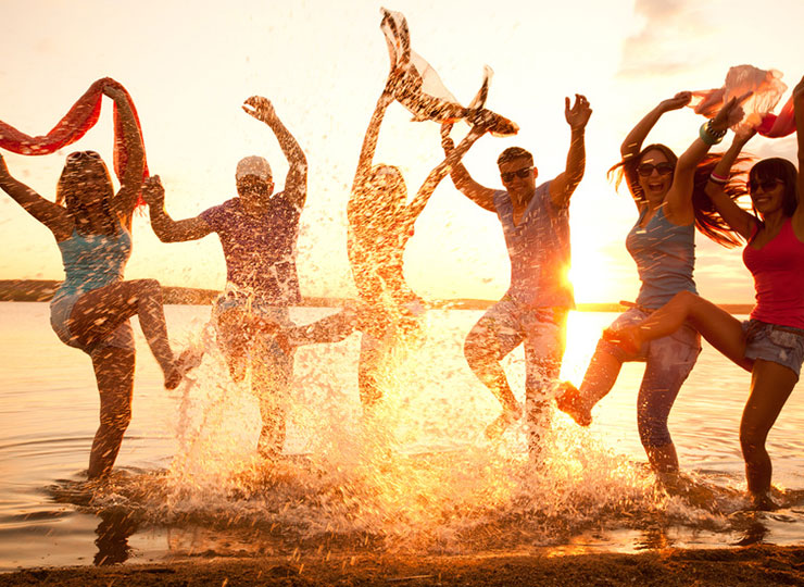 Bombon Party boat beach parties